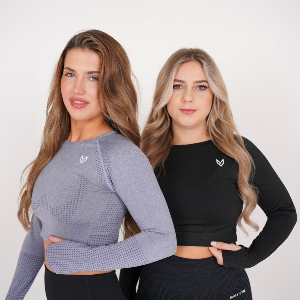 Seamless Grey Long Sleeve