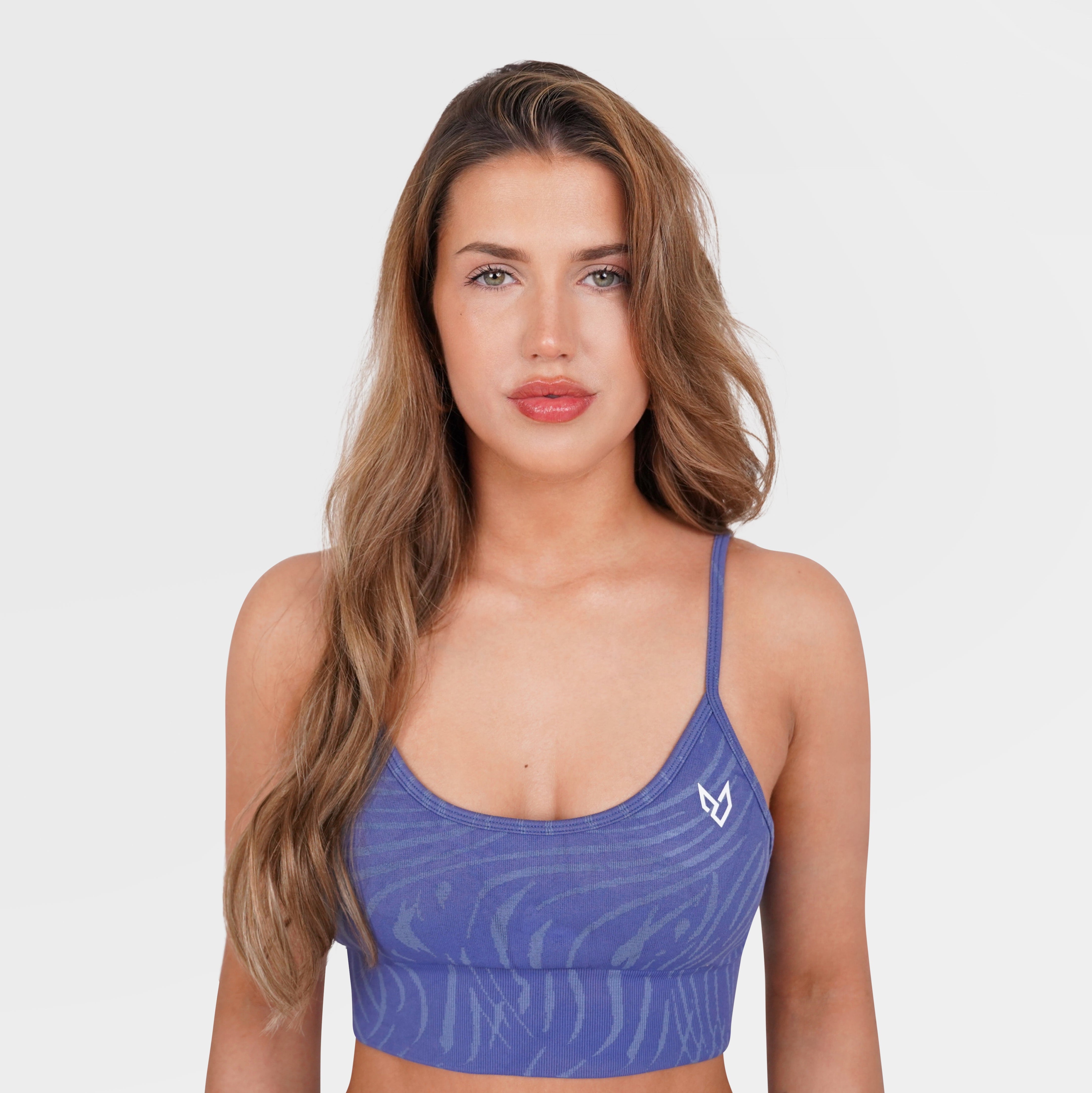 Zebra Blue Sport BH