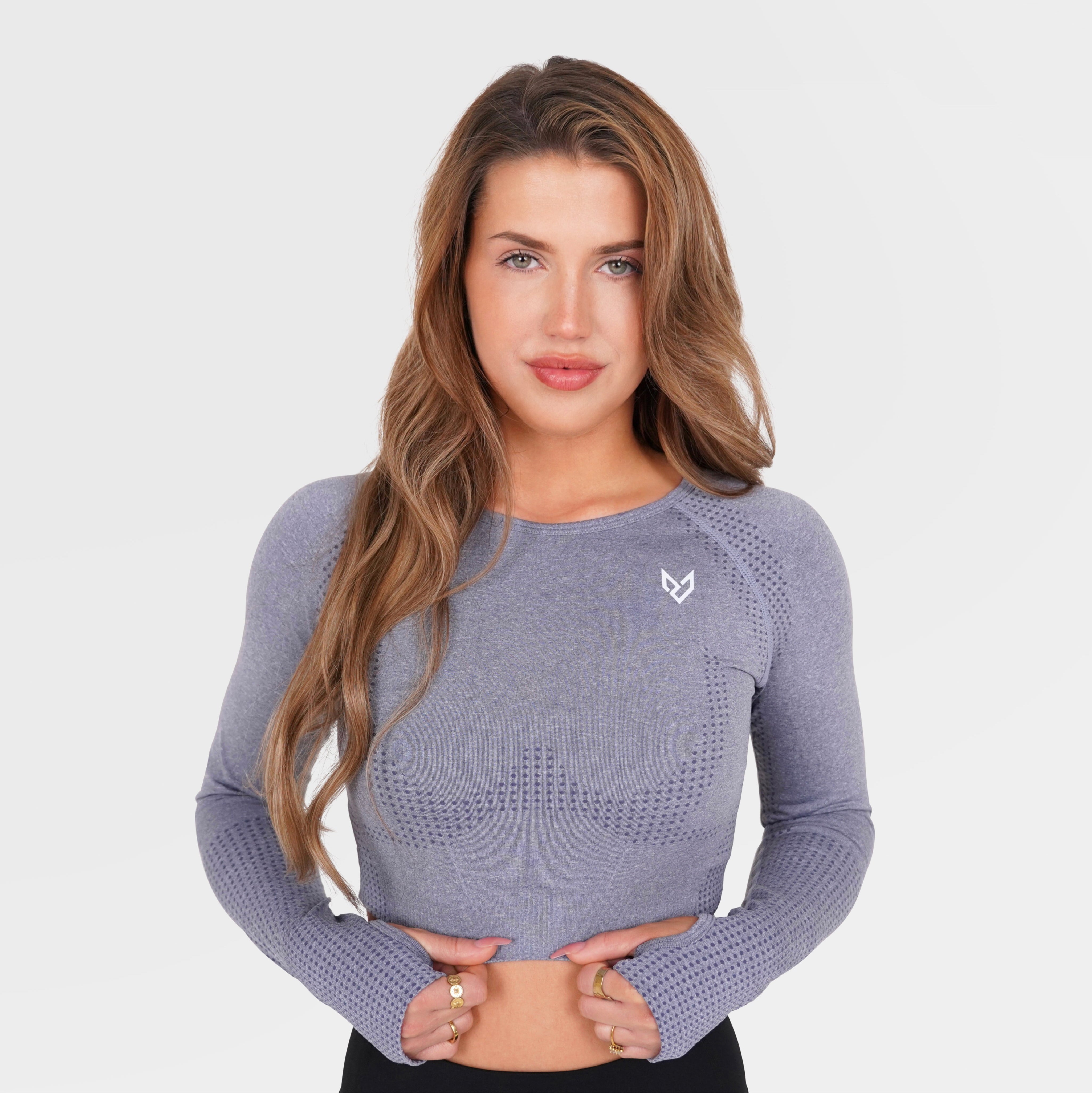 Seamless Grey Long Sleeve