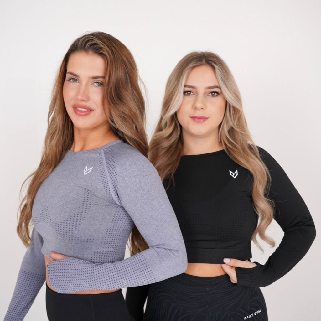 Seamless Black Long Sleeve