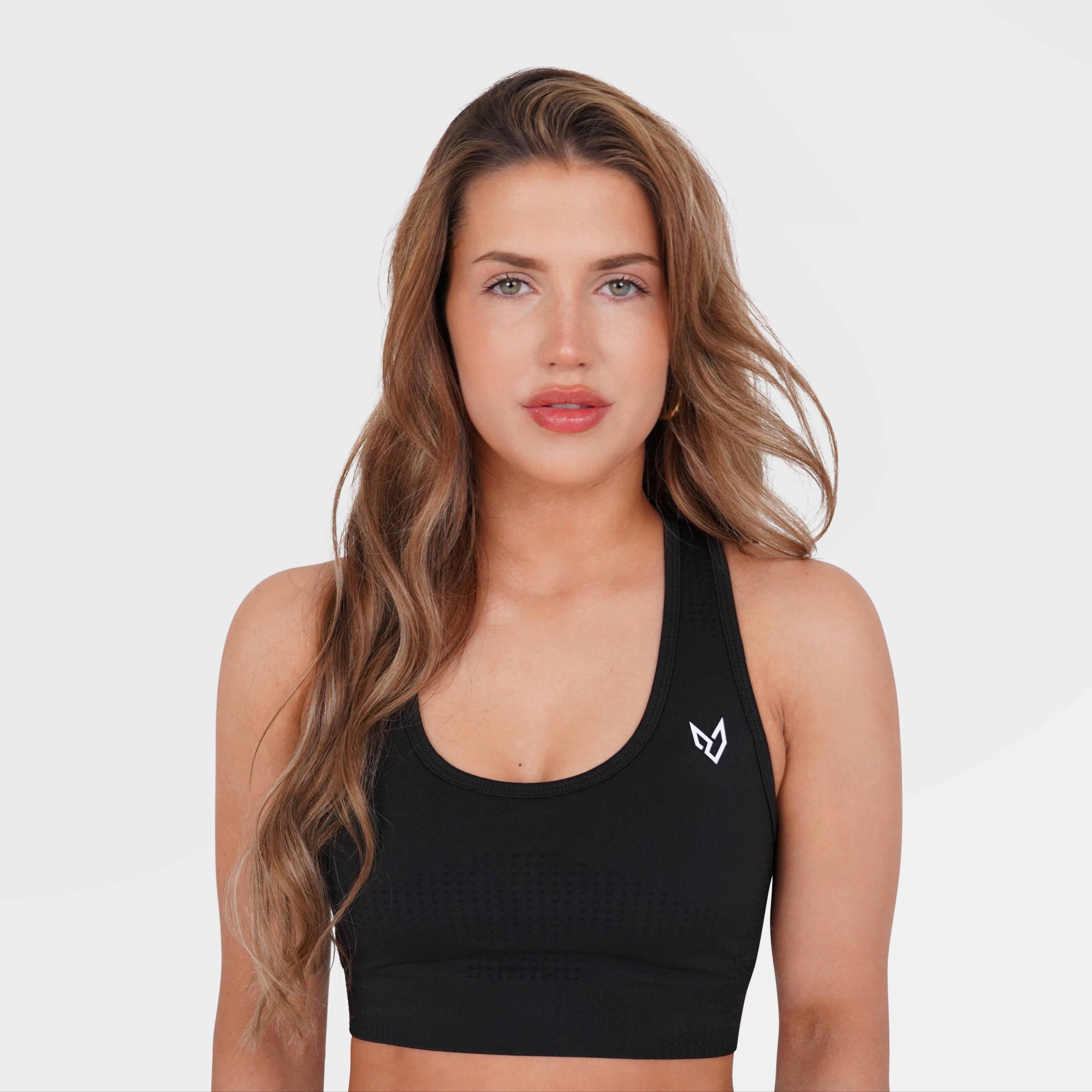 Seamless Black Sport BH