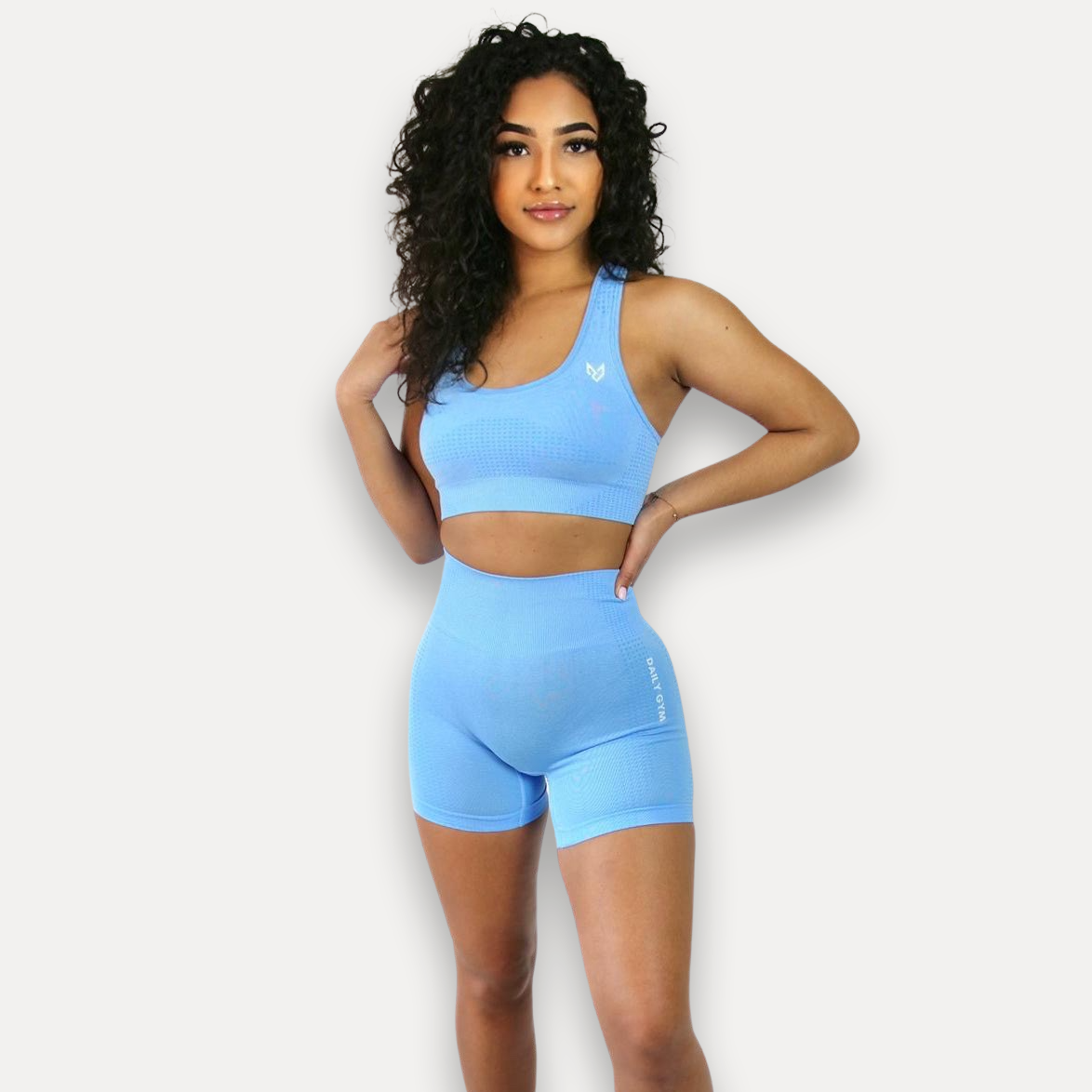 Seamless Light Blue Short