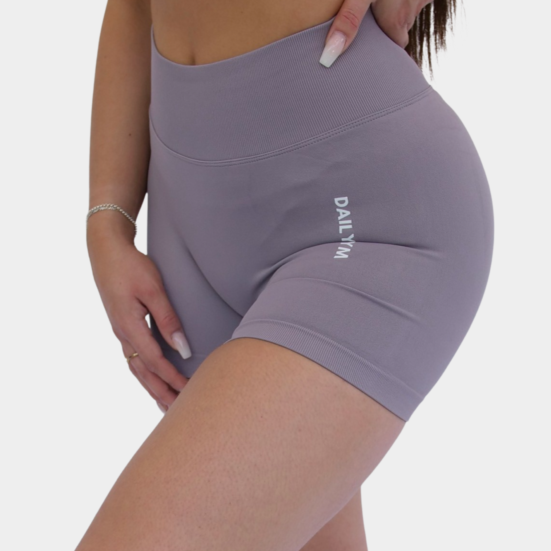 Scrunch Purple Short