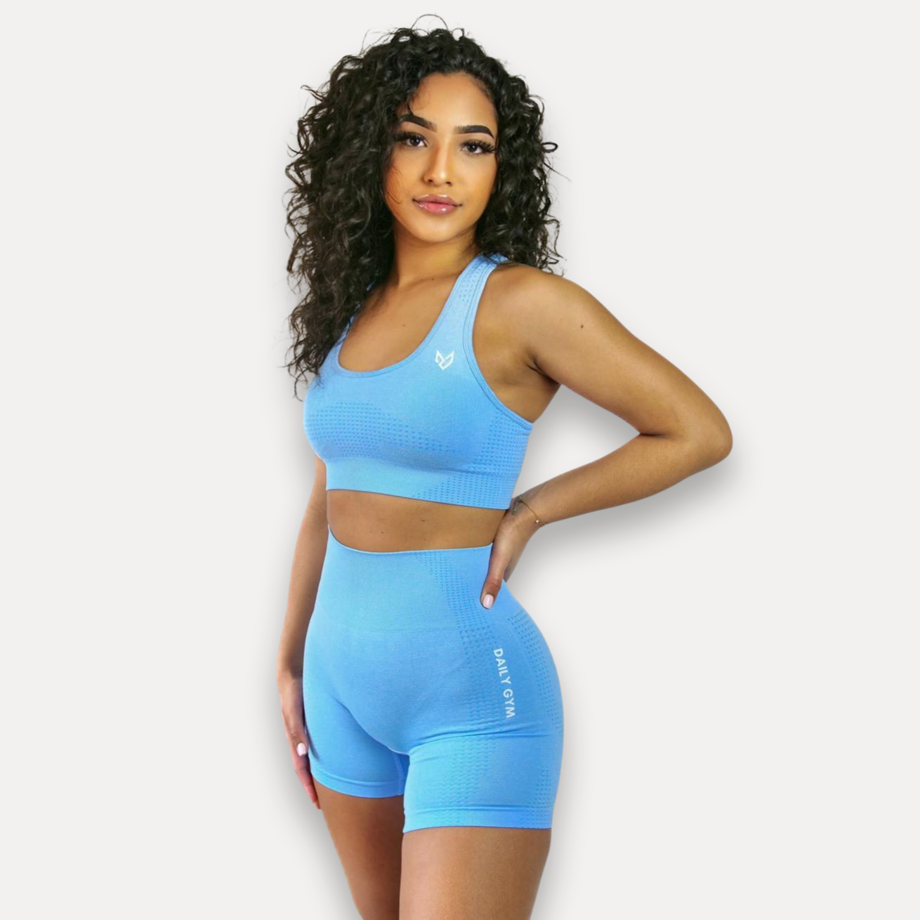Seamless Light Blue Short