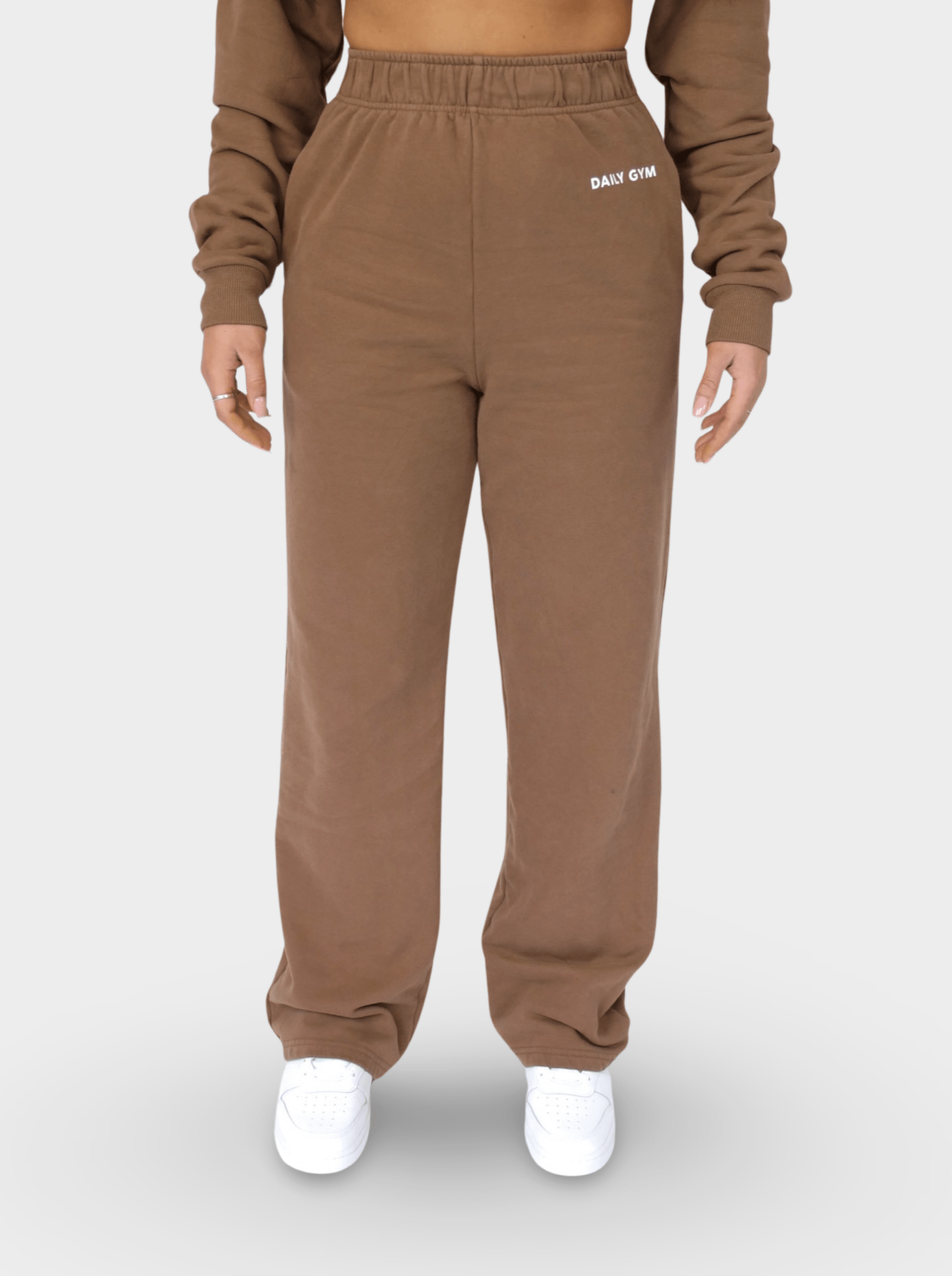 Joggings broek oversized Black,Brown